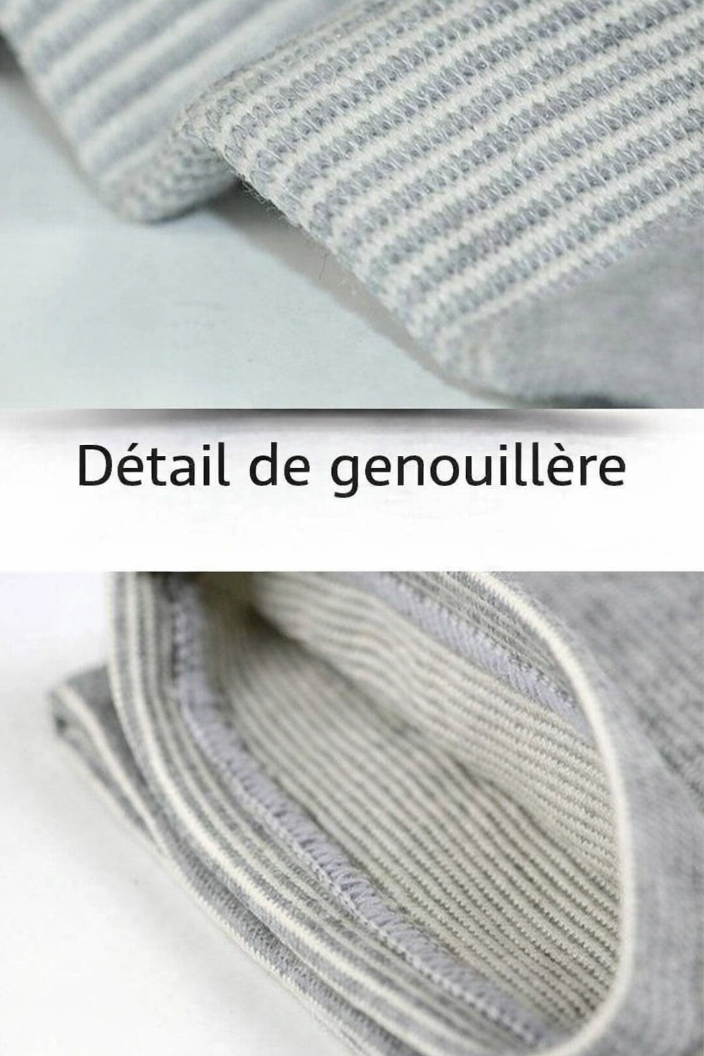 genouillère respirant sans couture Premium