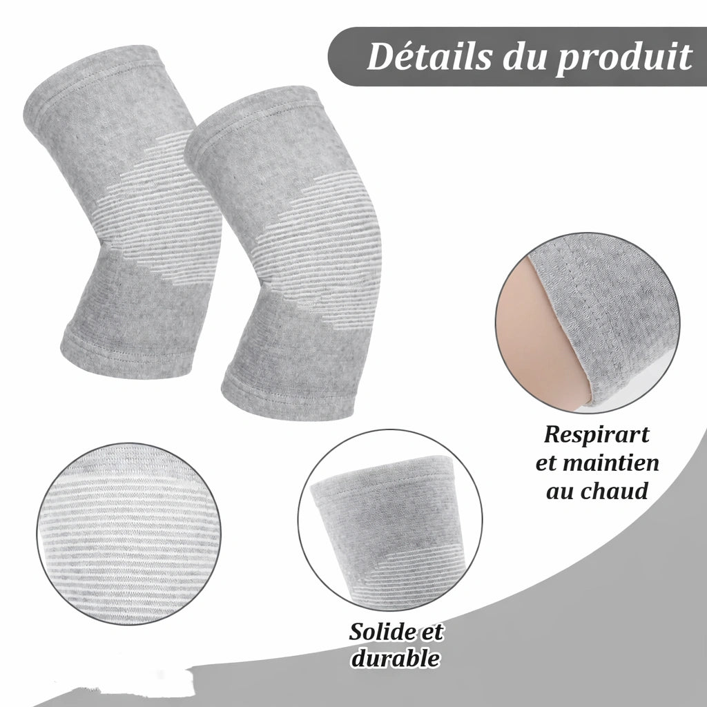 genouillère respirant sans couture Premium