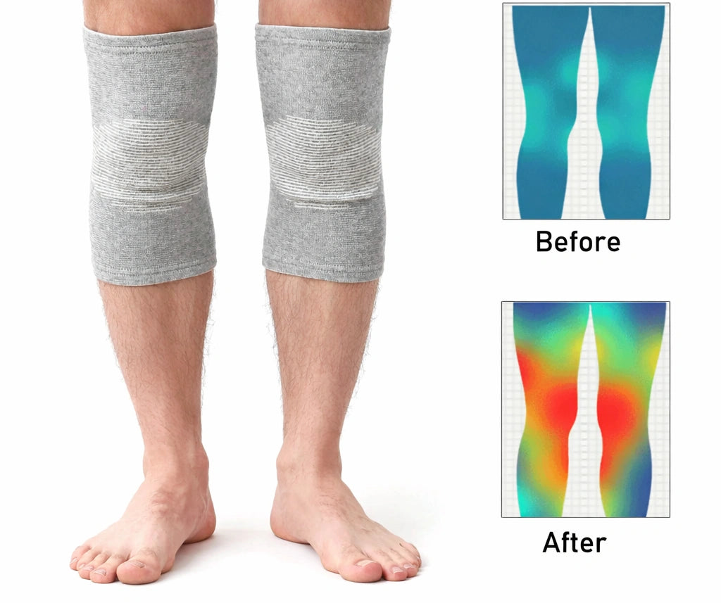 genouillère respirant sans couture Premium